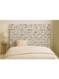   Natur Pihenő – Felnőtt falvédők-Geometrikus, letisztult formák, aranyló–szürke–bézs.