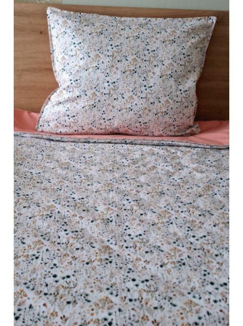 Minőségi pamutvászon ovis kezdő szett – 6 részes-hamvas barack