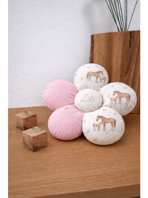 Cseresznye virág párna-lovacskás