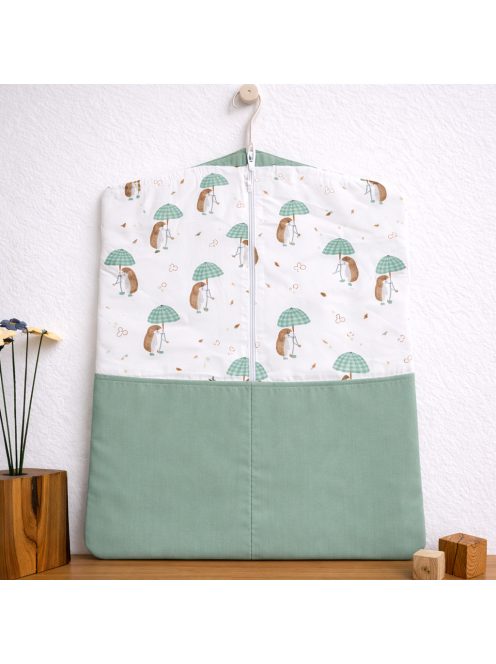 Minőségi pamutvászon ovis kezdő szett – 6 részes-Sünis