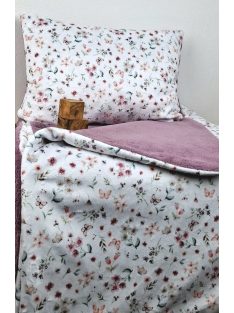   Téli pihenő-Egyedi design, két rétegű álom takaró,párna-Szirom tánc