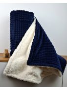 Téli pihenő-két rétegű álom takaró-Kék-Sherpa