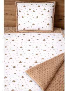 Mogyóró ABC-minky, pamutvászon takaró párna szett