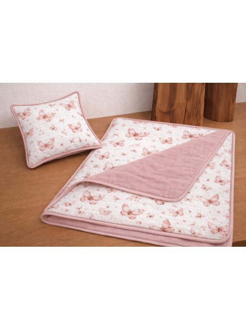 Pillangók- muszlin takaró,párna