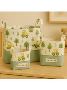 Sárga markoló- kocka tárolók