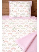 Minőségi pamutvászon ovis kezdő szett – 6 részes-szivárványos