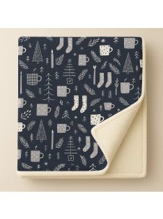   Téli pihenő-exkluzív két rétegű álom takaró-Kandalló melege