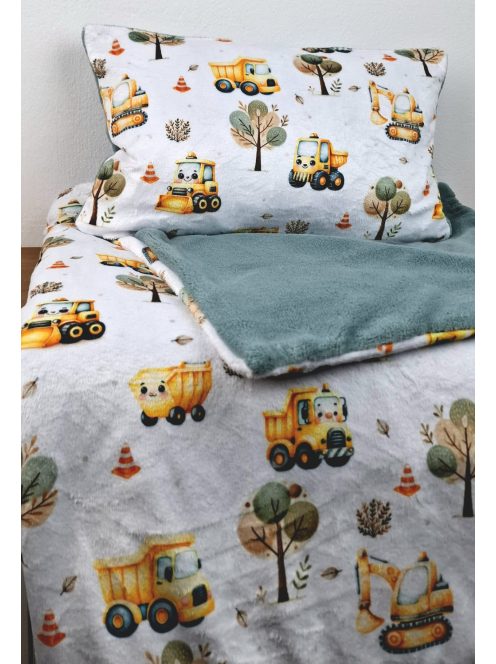 Téli pihenő-Egyedi design, két rétegű álom takaró,párna- Ajándék mesék