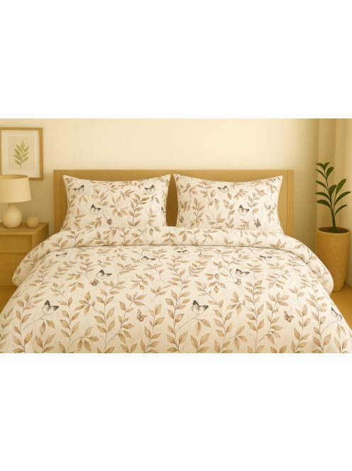 Borsa Design – Egyedi mintás, prémium pamut ágyneműk-Levél csend