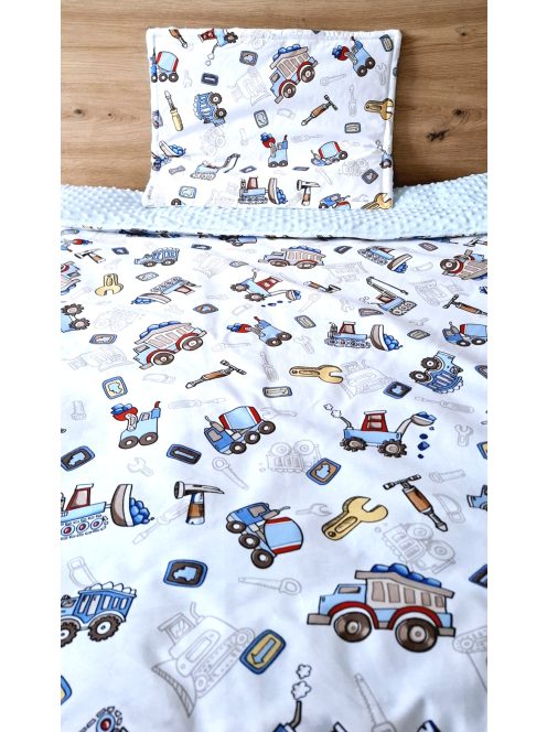 Szerszámok,gépek-minky-prémium pamutvászon-6 darabos szett