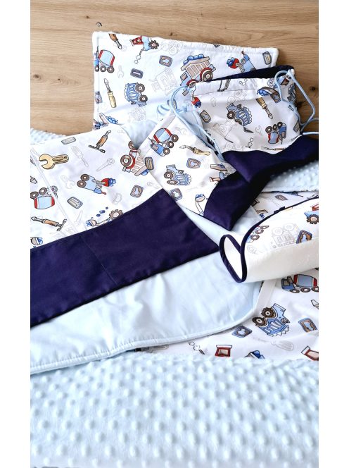 Szerszámok,gépek-minky-prémium pamutvászon-6 darabos szett