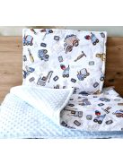 Szerszámok,gépek-minky-prémium pamutvászon-6 darabos szett