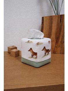 Zsebkendő tároló-Róka élet