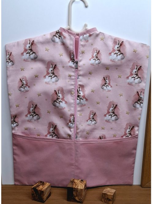 Felhős nyuszi-minky-prémium pamutvászon-6 darabos szett