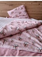 Felhős nyuszi-minky-prémium pamutvászon-6 darabos szett