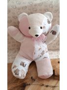 Borsi Emlék maci-Cica álom rózsaszínben