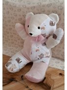 Borsi Emlék maci-Cica álom rózsaszínben