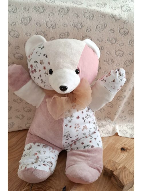 Borsi Emlék maci-Cica álom rózsaszínben