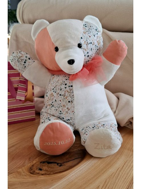 Borsi Emlék maci-Cica álom rózsaszínben