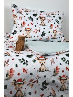   Téli pihenő-Egyedi design, két rétegű álom takaró,párna-Kicsi Rudolf