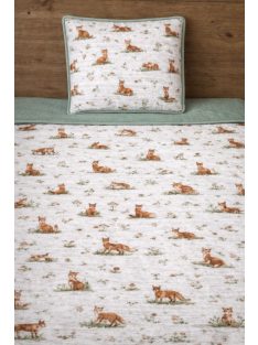 Róka élet- muszlin takaró,párna