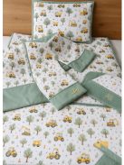 Minőségi pamutvászon ovis kezdő szett – 6 részes-sárga markolók