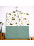 Minőségi pamutvászon ovis kezdő szett – 6 részes-sárga markolók