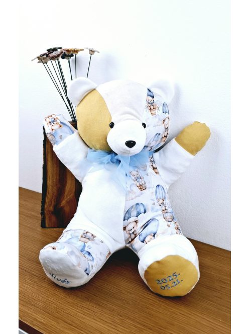 Borsi Emlék maci-Sárga markolók zsályával