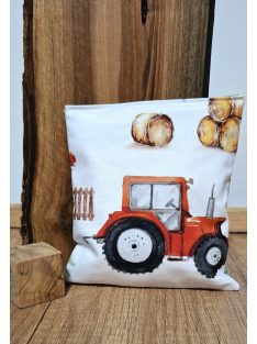 Meggymag párnácska-Piros traktor