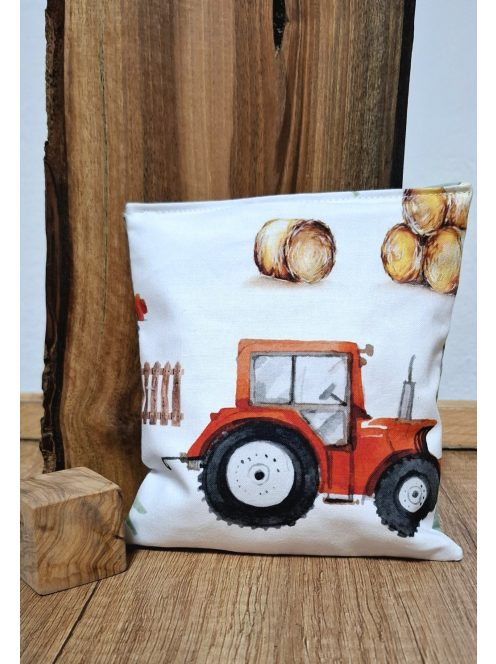Meggymag párnácska-Piros traktor