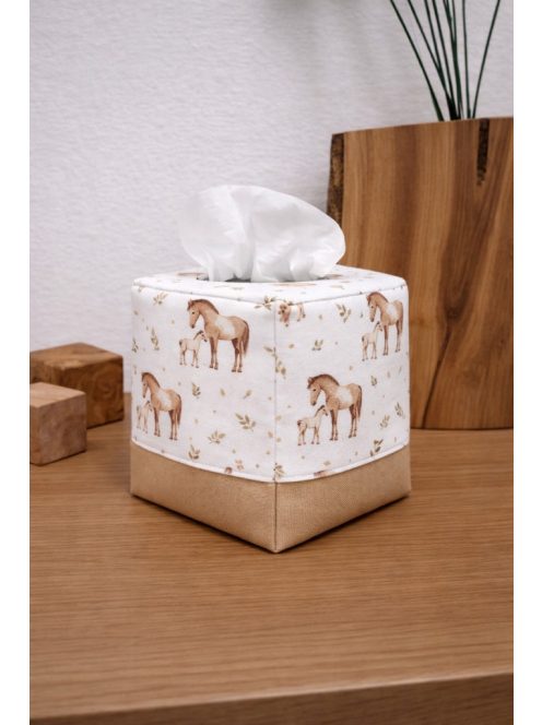 Zsebkendő tároló-Lovacskák