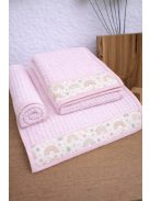 Szivárványos rózsaszín-Óvodás törölköző.