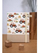 Kiskönyvborító-Piros traktorok