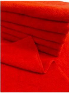 Minőségi frottír törölköző-piros