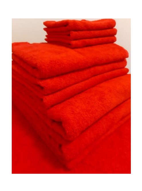 Minőségi frottír törölköző-piros