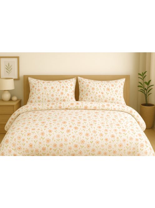 Borsa Design – Egyedi mintás, prémium pamut ágyneműk-Púder rét