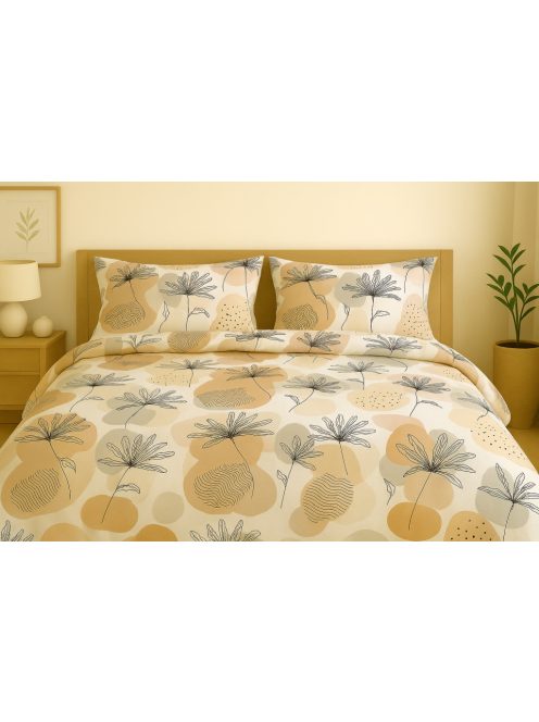 Borsa Design – Egyedi mintás, prémium pamut ágyneműk-Absztrak virágformák