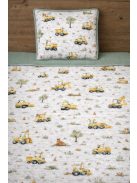 Sárga markolók- muszlin takaró,párna