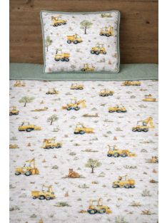 Sárga markolók- muszlin takaró,párna