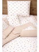 Minőségi pamutvászon ovis kezdő szett – 6 részes-pöttyös