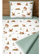 Minőségi pamutvászon ovis kezdő szett – 6 részes-Róka élet