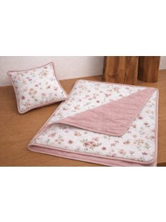 Szirom tánc- muszlin takaró,párna