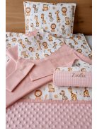 Cukiságok-rózsaszín szett-6 darabos-más színnel és hímzéssel  is kérhető