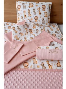   Cukiságok-rózsaszín szett-6 darabos-más színnel és hímzéssel  is kérhető