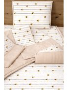 Minőségi pamutvászon ovis kezdő szett – 6 részes-méhecskés